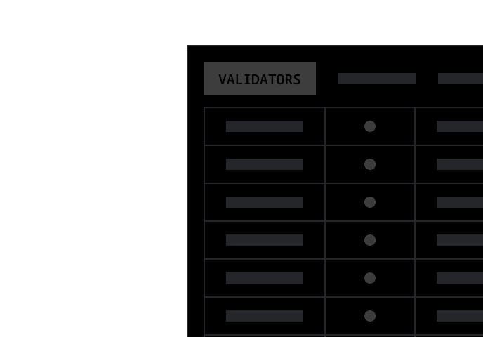 Staking dashboard